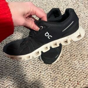 On Women's Black Running Shoes